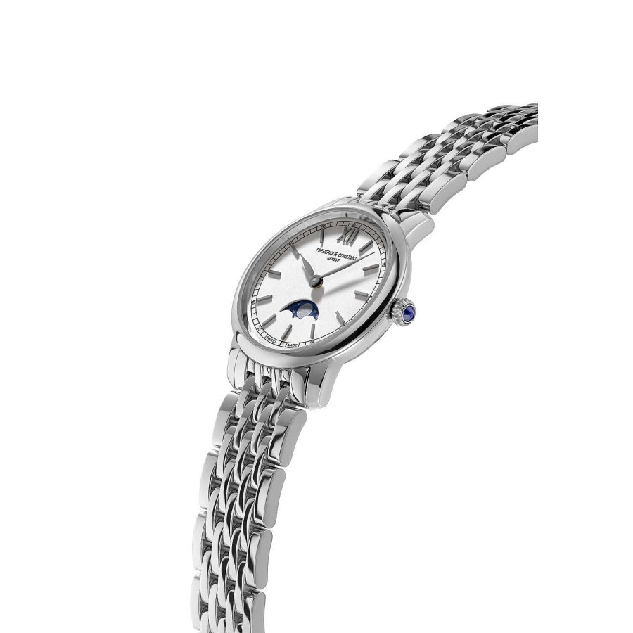 Montres Femme Frédérique Constant | Montre Fr D Rique Constant Slimline Ladies Moonphase