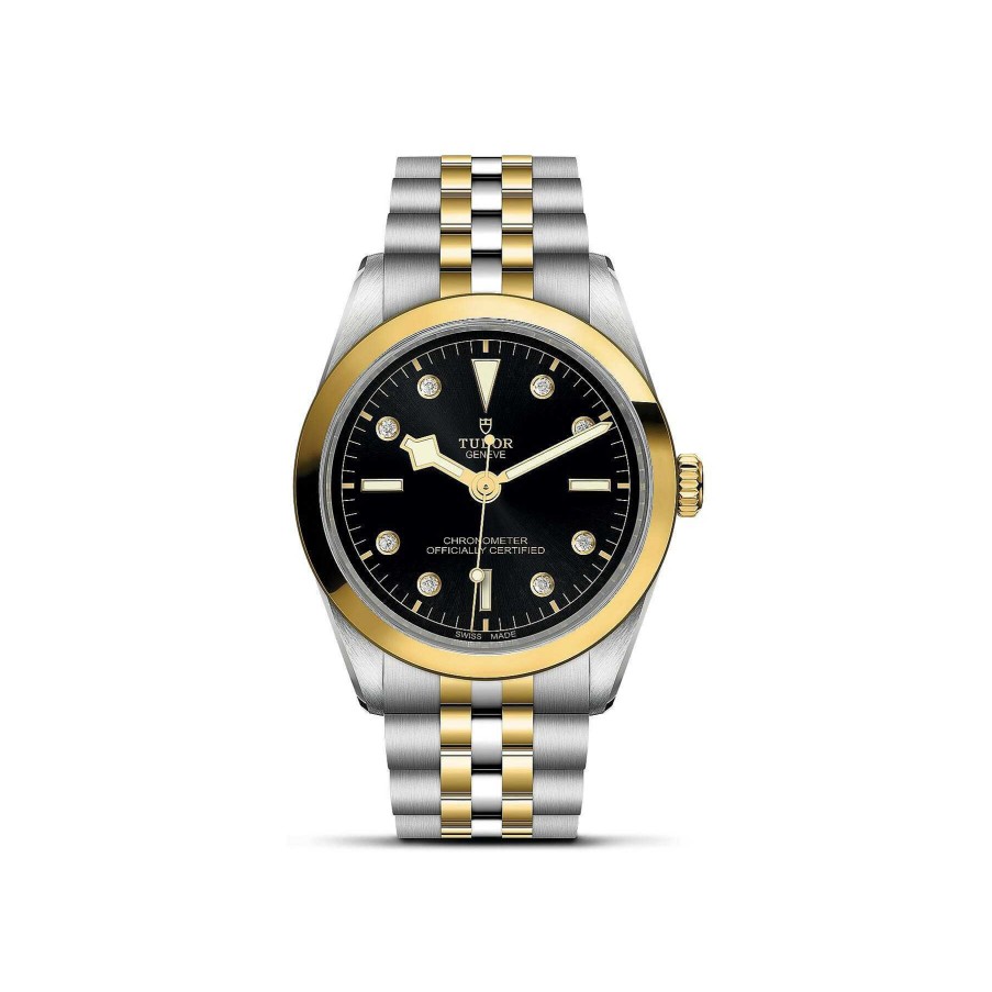 Montres Femme TUDOR | Montre Tudor Black Bay 36 S&G Bo Tier En Acier 36 Mm, Bracelet En Acier Et Or Jaune