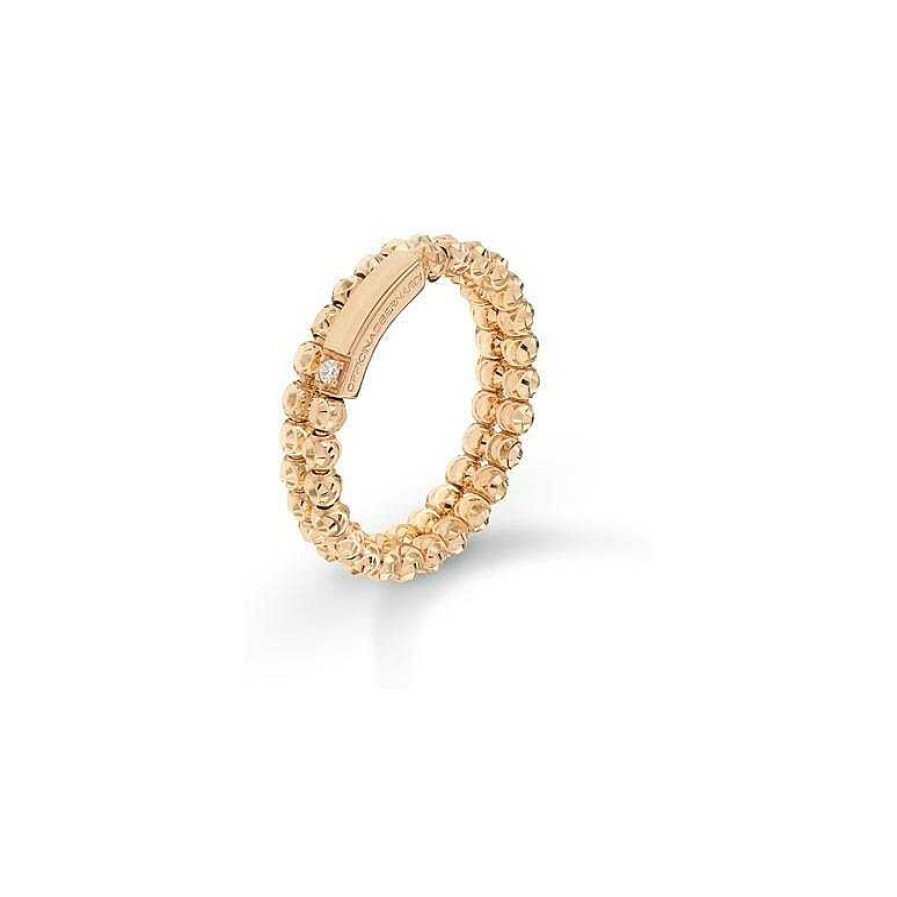 Bagues Officina Bernardi | Bague Officina Bernardi Moon En Or Jaune Et Diamant