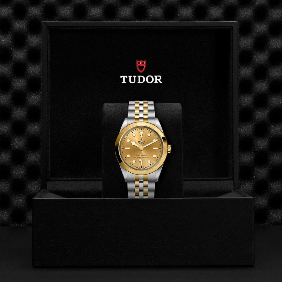 Montres Homme TUDOR | Montre Tudor Black Bay 41 S&G Bo Tier En Acier 41 Mm, Bracelet En Acier Et Or Jaune