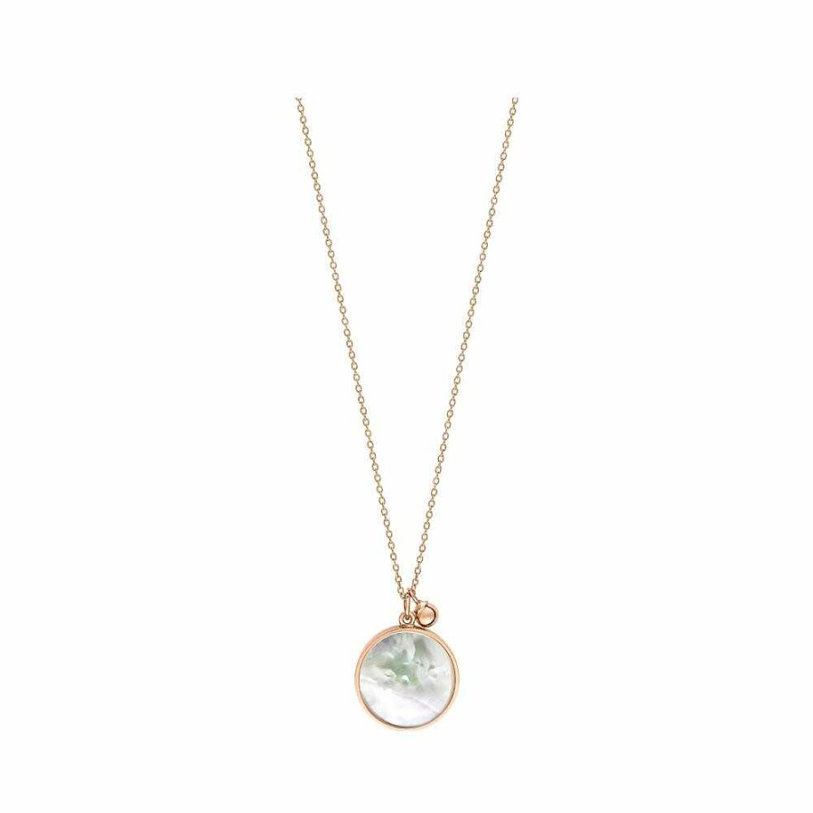 Colliers Ginette NY | Collier Ginette Ny Maria En Or Rose Et Nacre