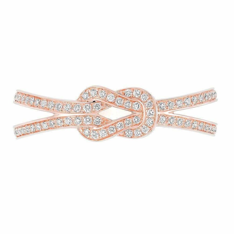 Bagues FRED | Bague Fred Chance Infinie En Or Rose Et Diamants