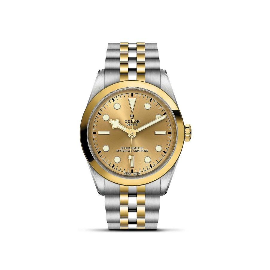 Montres Femme TUDOR | Montre Tudor Black Bay 36 S&G Bo Tier En Acier 36 Mm, Bracelet En Acier Et Or Jaune