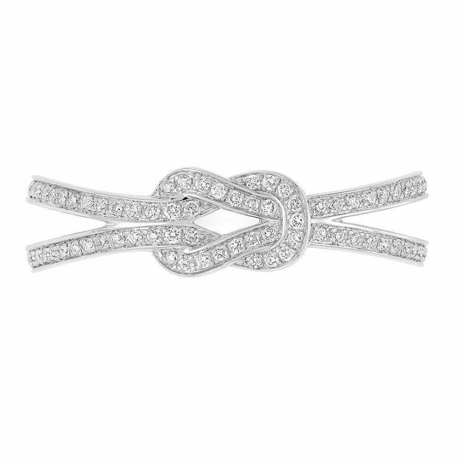 Bagues FRED | Bague Fred Chance Infinie En Or Blanc Et Diamants