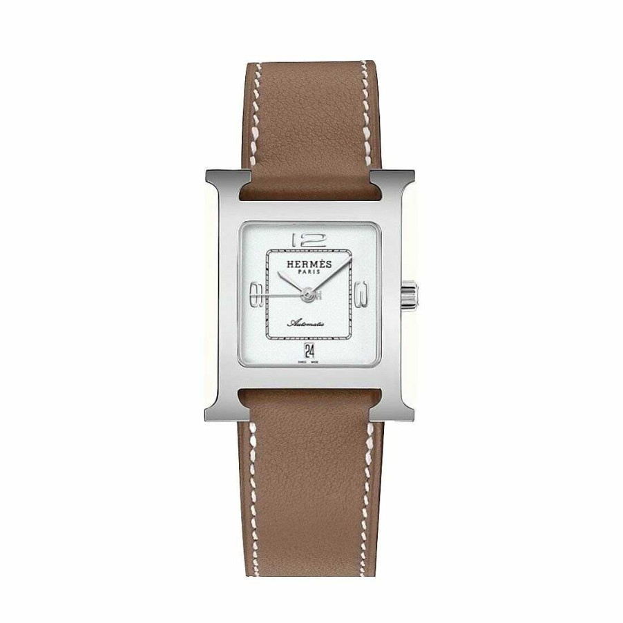 Montres Femme Hermès | Montre Herm S Heure H 26.4X26.4Mm