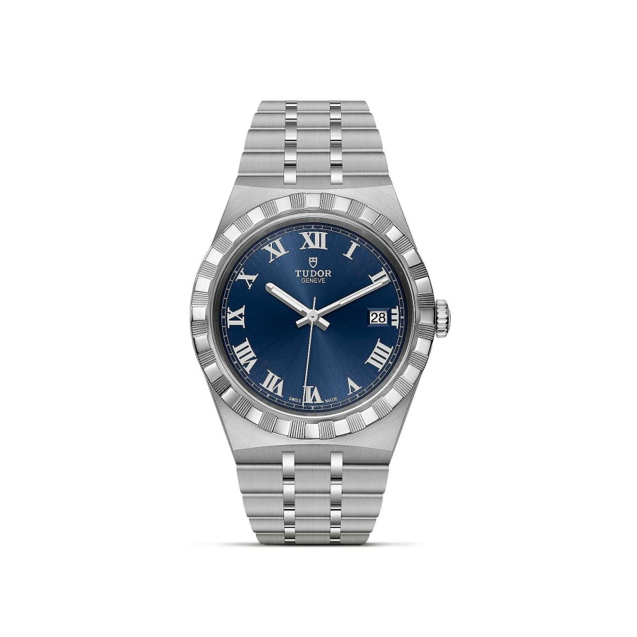 Montres Homme TUDOR | Montre Tudor Royal Bo Tier En Acier 38 Mm, Cadran Bleu