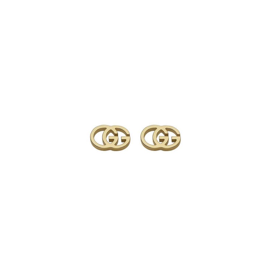 Boucles D'Oreilles Gucci | Boucles D'Oreilles Gucci Interlocking G En Or Jaune