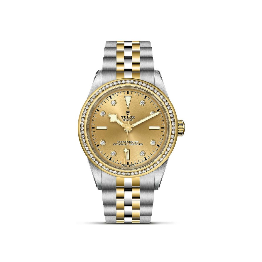 Montres Homme TUDOR | Montre Tudor Black Bay 39 S&G Bo Tier En Acier 39 Mm, Bracelet En Acier Et Or Jaune