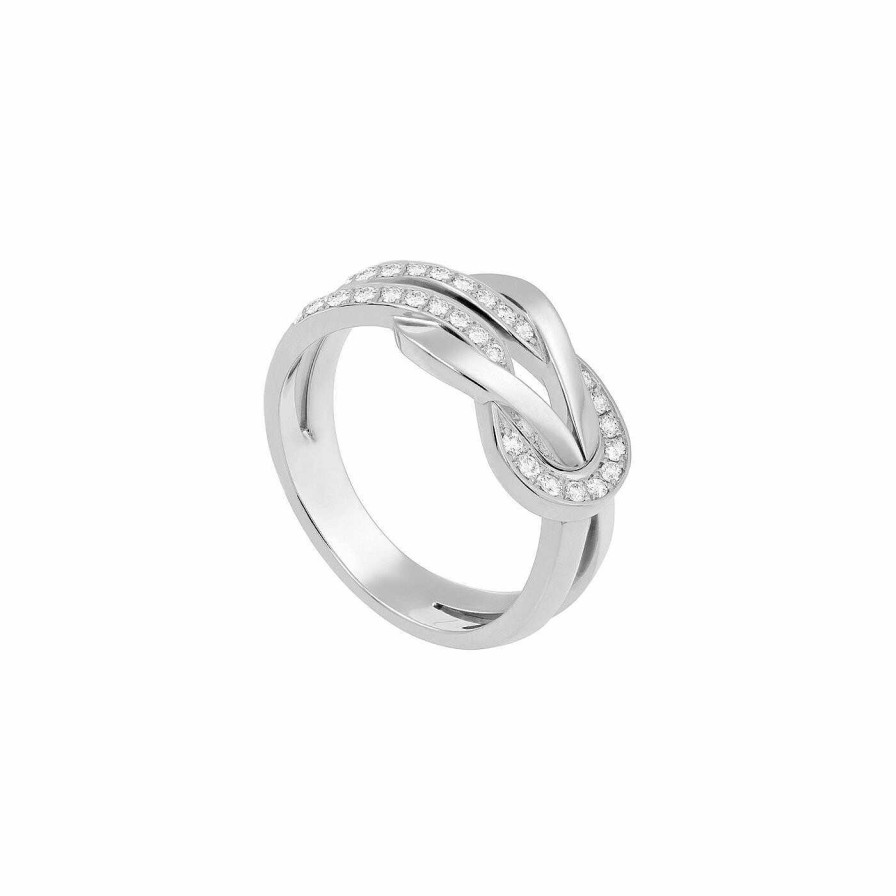 Bagues FRED | Bague Fred Chance Infinie En Or Blanc Et Diamants