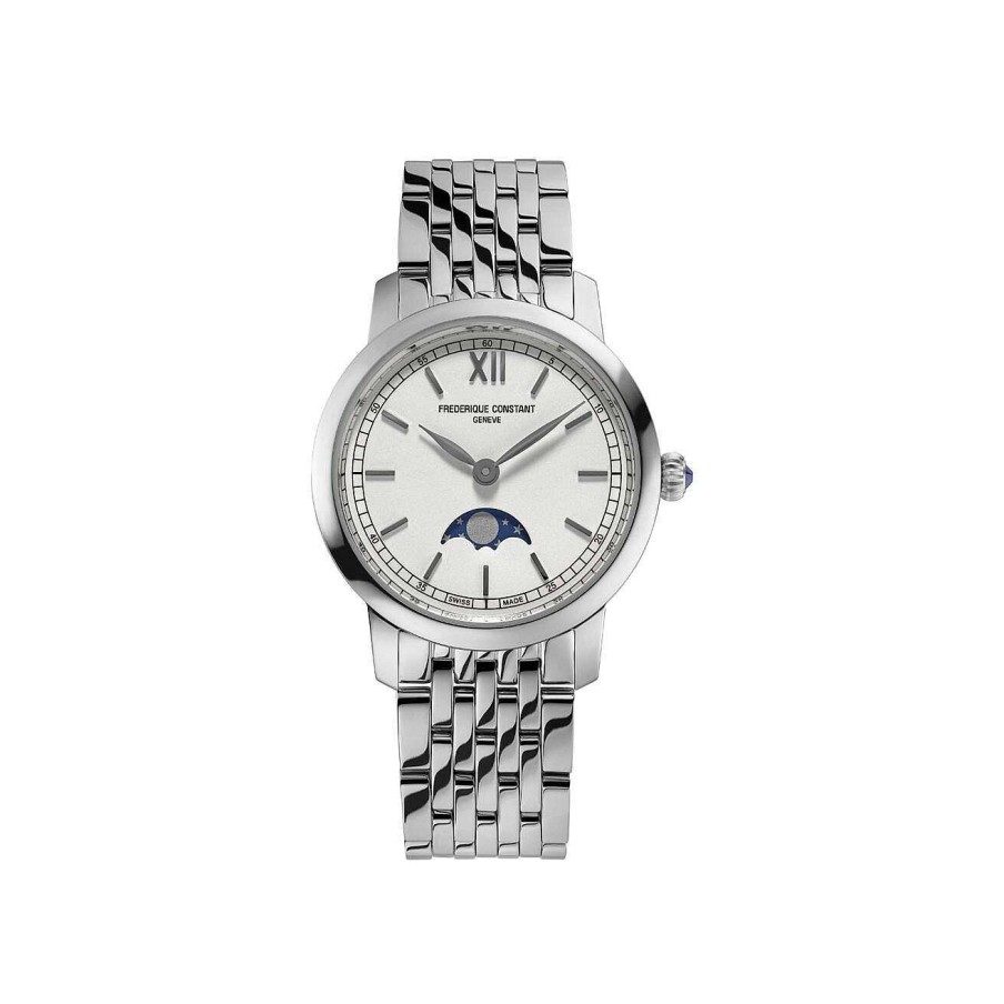 Montres Femme Frédérique Constant | Montre Fr D Rique Constant Slimline Ladies Moonphase