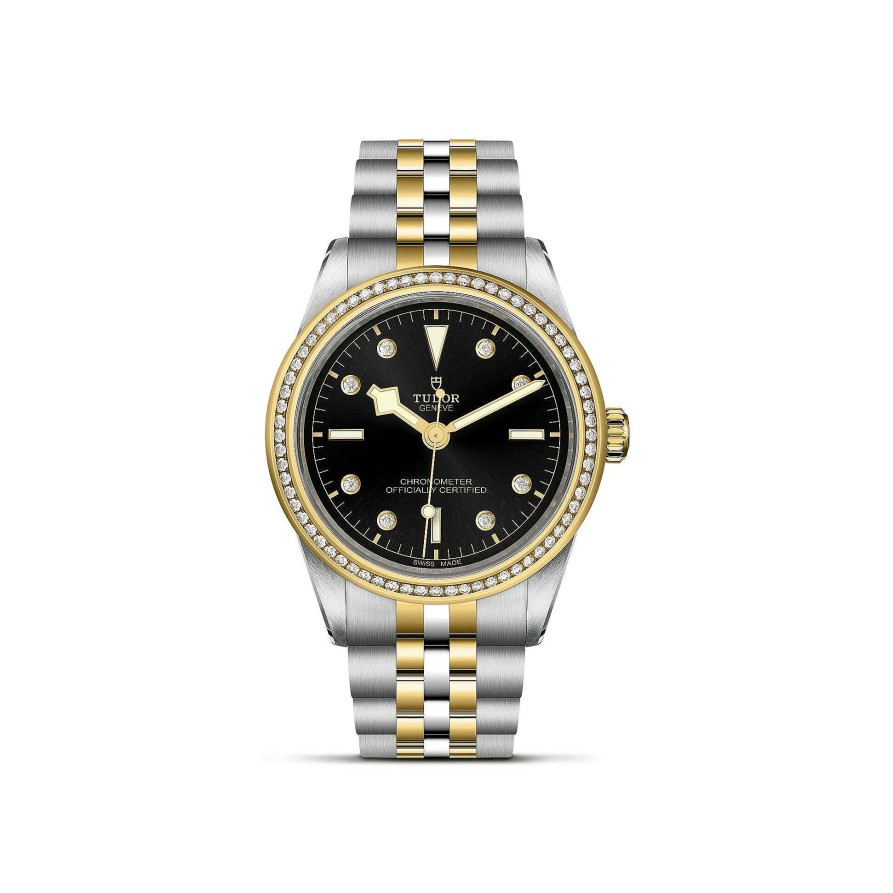 Montres Homme TUDOR | Montre Tudor Black Bay 39 S&G Bo Tier En Acier 39 Mm, Bracelet En Acier Et Or Jaune