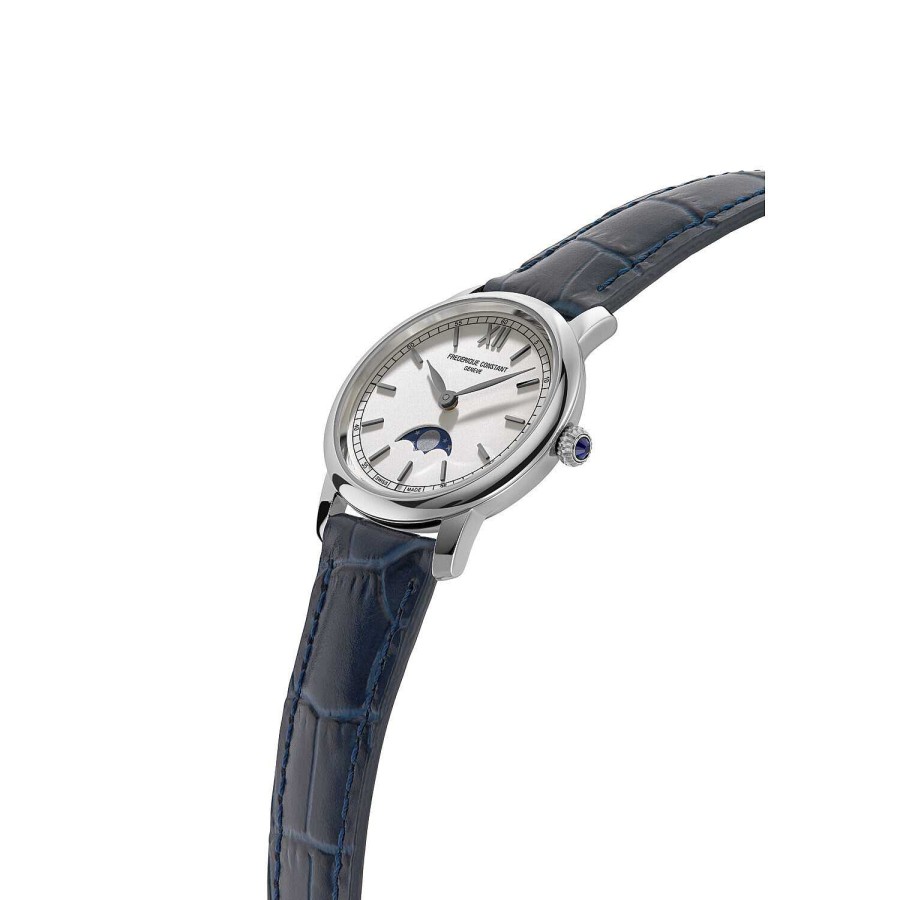 Montres Femme Frédérique Constant | Montre Fr D Rique Constant Slimline Ladies Moonphase