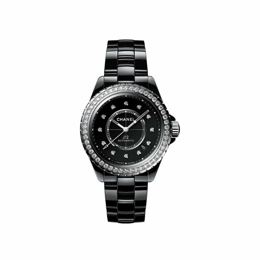 Montres Femme CHANEL | Montre Chanel J12 Lunette Diamants Calibre 12.1