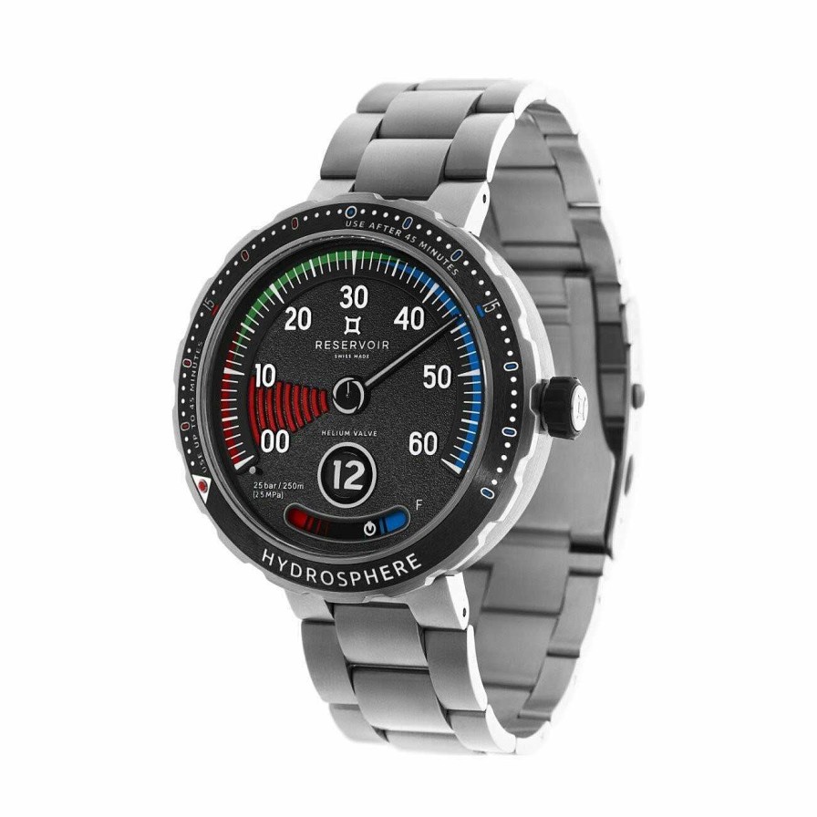 Montres Homme RESERVOIR | Montre Reservoir Hydrosphere Blackfin