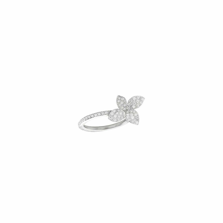 Bagues Pasquale Bruni | Bague Pasquale Bruni Petit Garden En Or Blanc Et Diamants Blancs