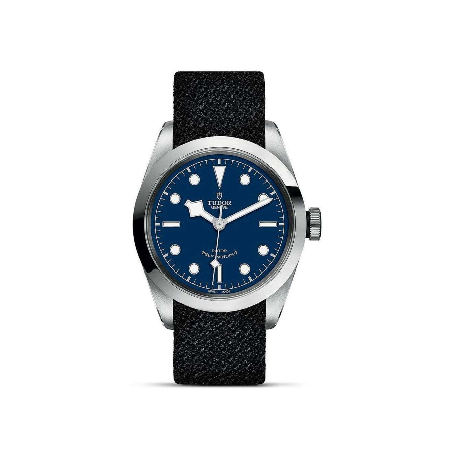 Montres Homme TUDOR | Montre Tudor Black Bay 41 Bo Tier En Acier 41 Mm, Bracelet En Tissu Noir