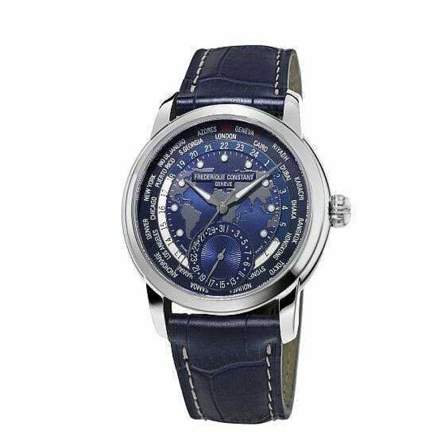 Montres Homme Frédérique Constant | Montre Fr D Rique Constant Manufacture Worldtimer