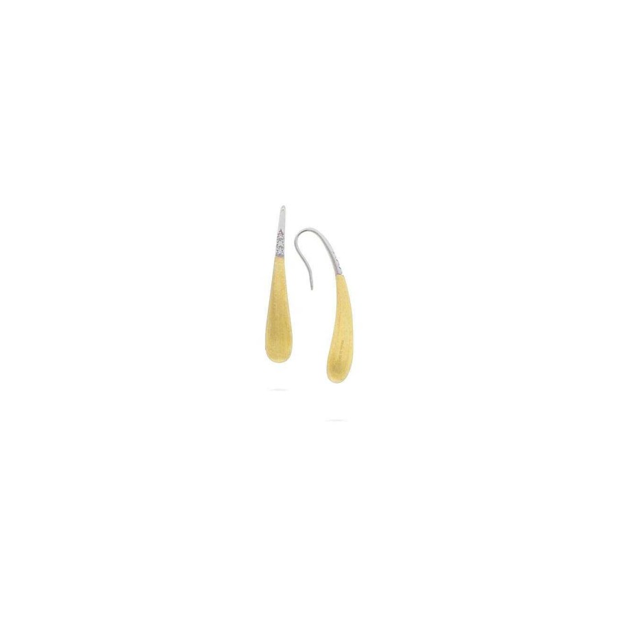 Boucles D'Oreilles Marco Bicego | Boucles D'Oreilles Marco Bicego Lucia En Or Jaune Et Diamants