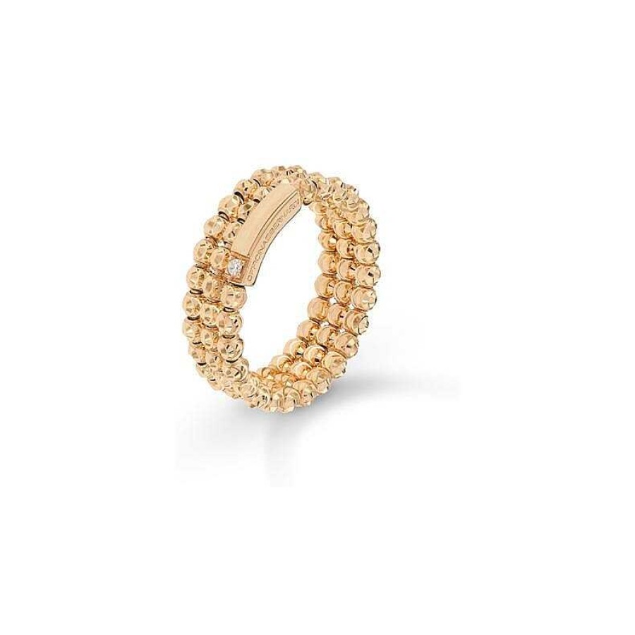 Bagues Officina Bernardi | Bague Officina Bernardi Moon En Or Jaune Et Diamant