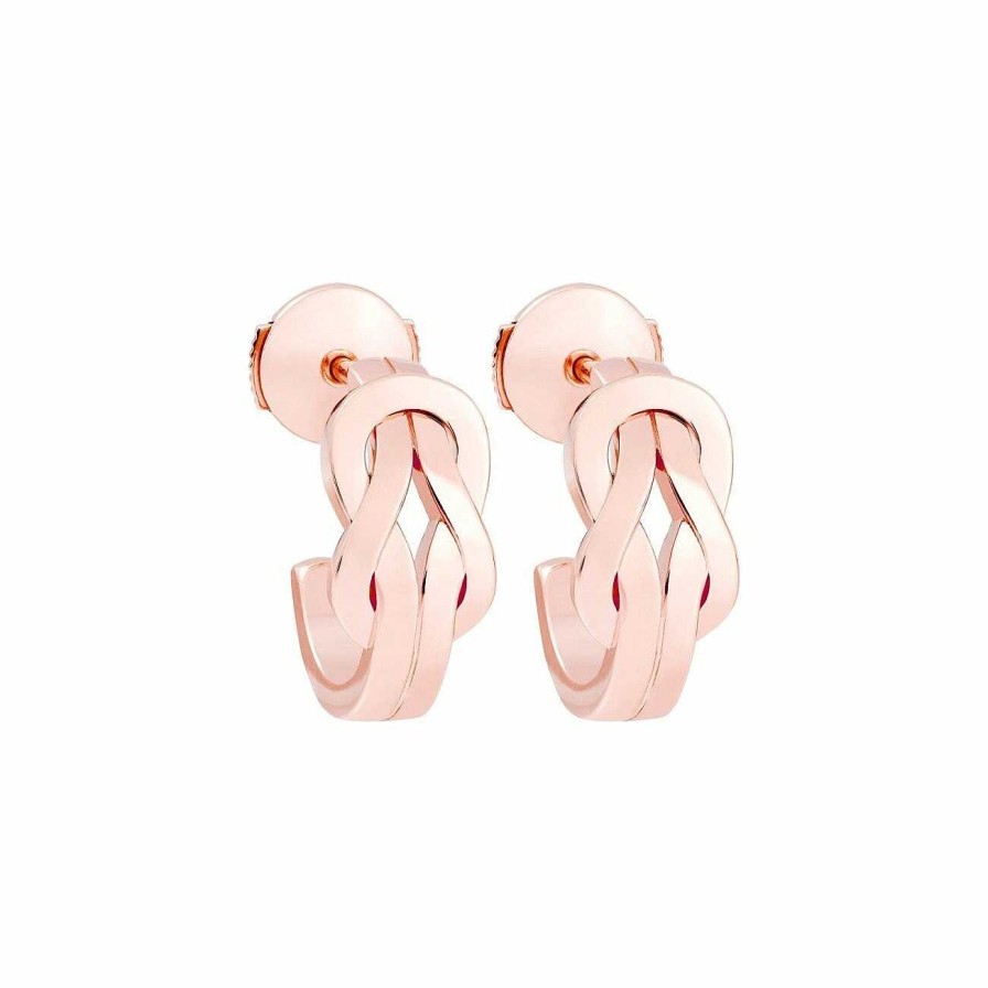 Boucles D'Oreilles FRED | Boucles D'Oreilles Fred Chance Infinie En Or Rose