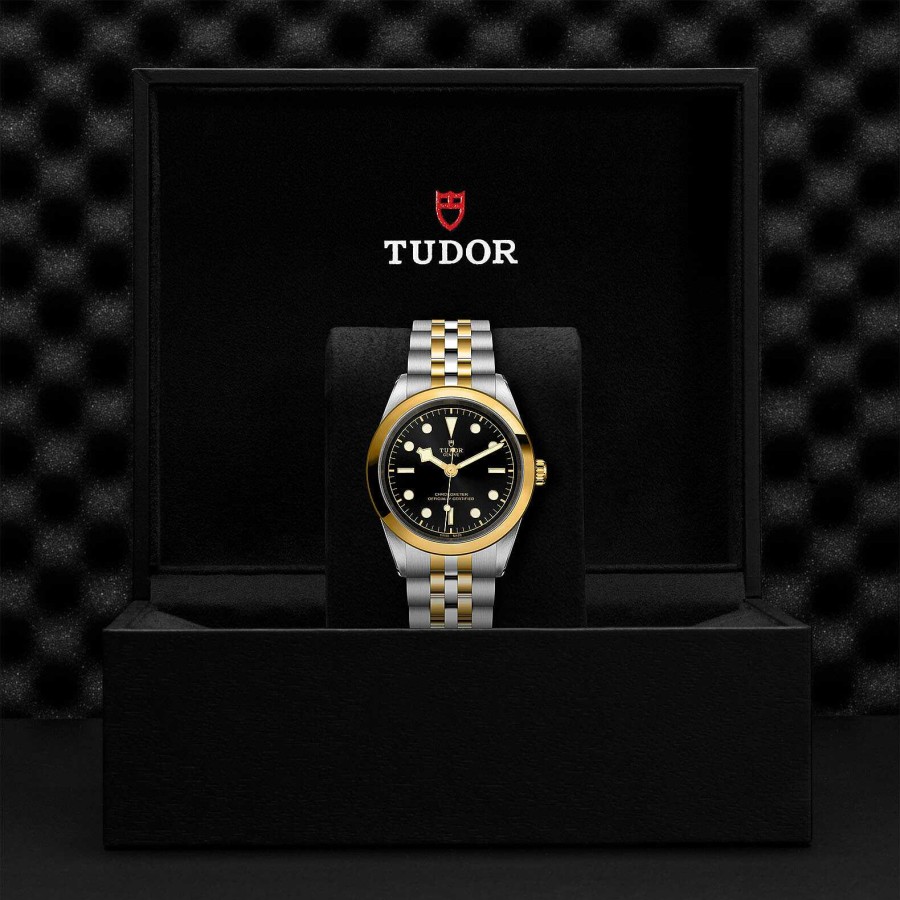 Montres Homme TUDOR | Montre Tudor Black Bay 41 S&G Bo Tier En Acier 41 Mm, Bracelet En Acier Et Or Jaune