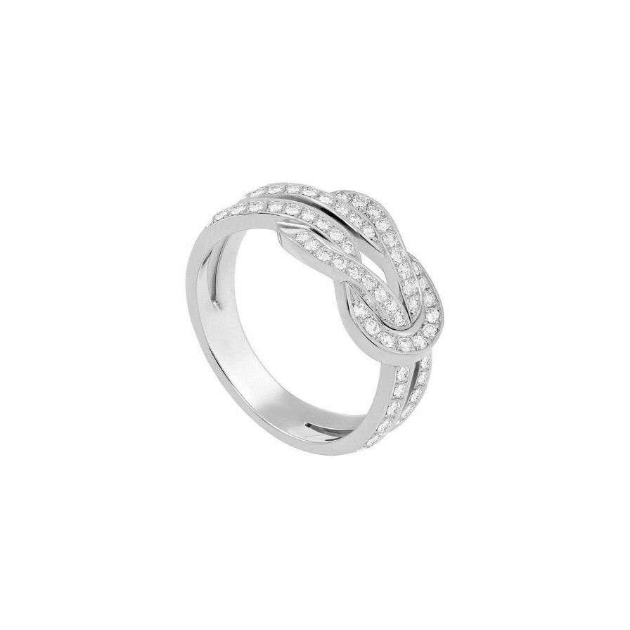 Bagues FRED | Bague Fred Chance Infinie En Or Blanc Et Diamants