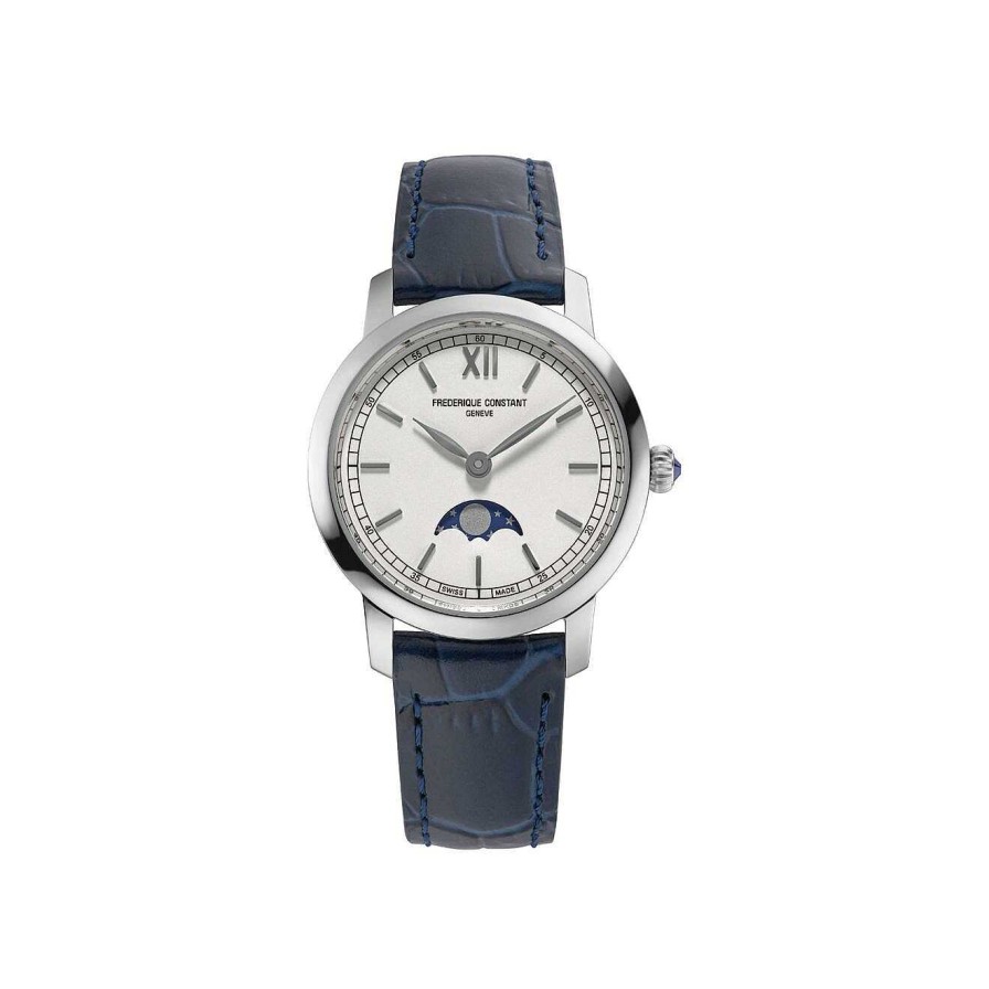 Montres Femme Frédérique Constant | Montre Fr D Rique Constant Slimline Ladies Moonphase