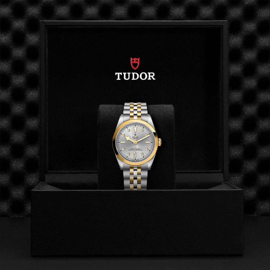 Montres Femme TUDOR | Montre Tudor Black Bay 36 S&G Bo Tier En Acier 36 Mm, Bracelet En Acier Et Or Jaune