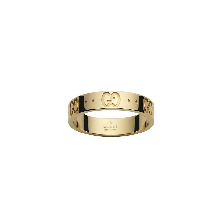 Bagues Gucci | Bague Gucci Icon En Or Jaune, Taille 52