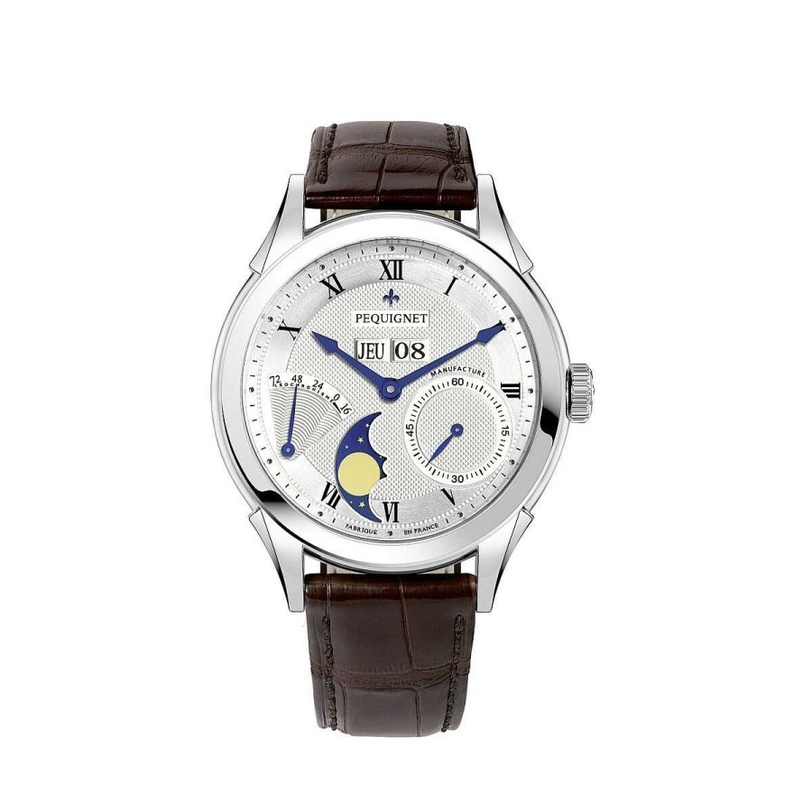 Montres Homme Pequignet | Montre Pequignet Rue Royale 9010437Fcg