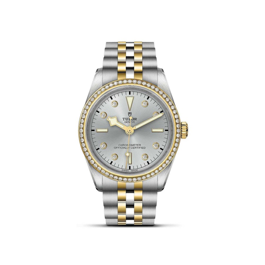 Montres Femme TUDOR | Montre Tudor Black Bay 36 S&G Bo Tier En Acier 36 Mm, Bracelet En Acier Et Or Jaune