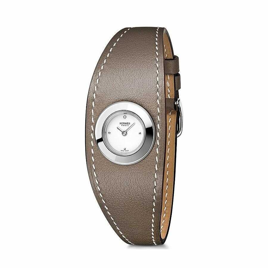 Montres Femme Hermès | Montre Herm S Faubourg Manchette Etoupe