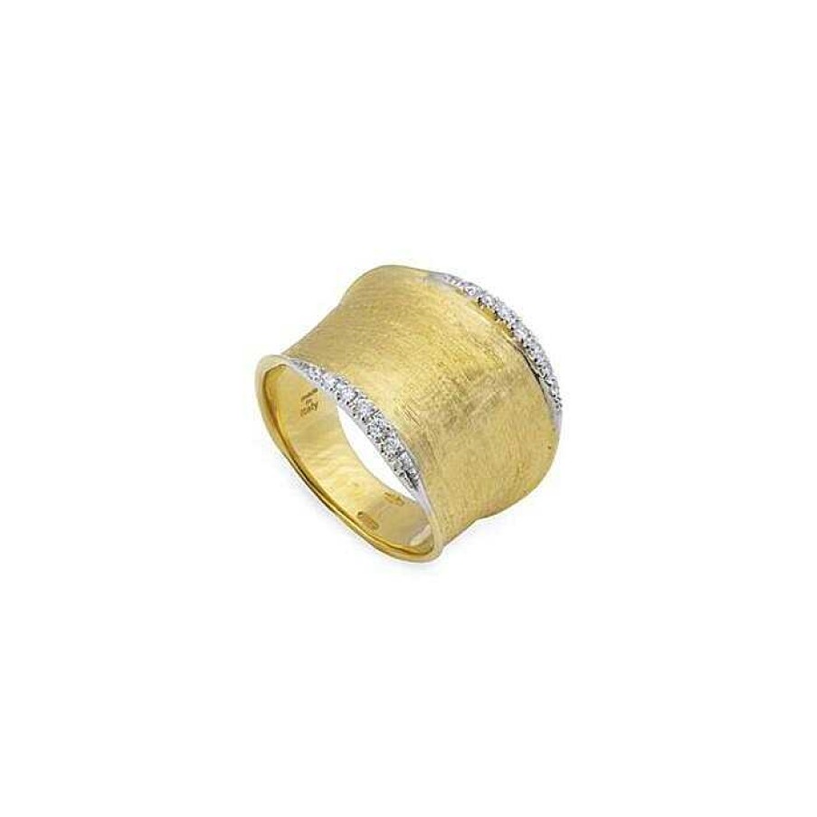 Bagues Marco Bicego | Bague Marco Bicego Lunaria En Or Jaune