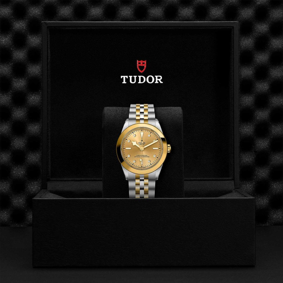 Montres Homme TUDOR | Montre Tudor Black Bay 39 S&G Bo Tier En Acier 39 Mm, Bracelet En Acier Et Or Jaune