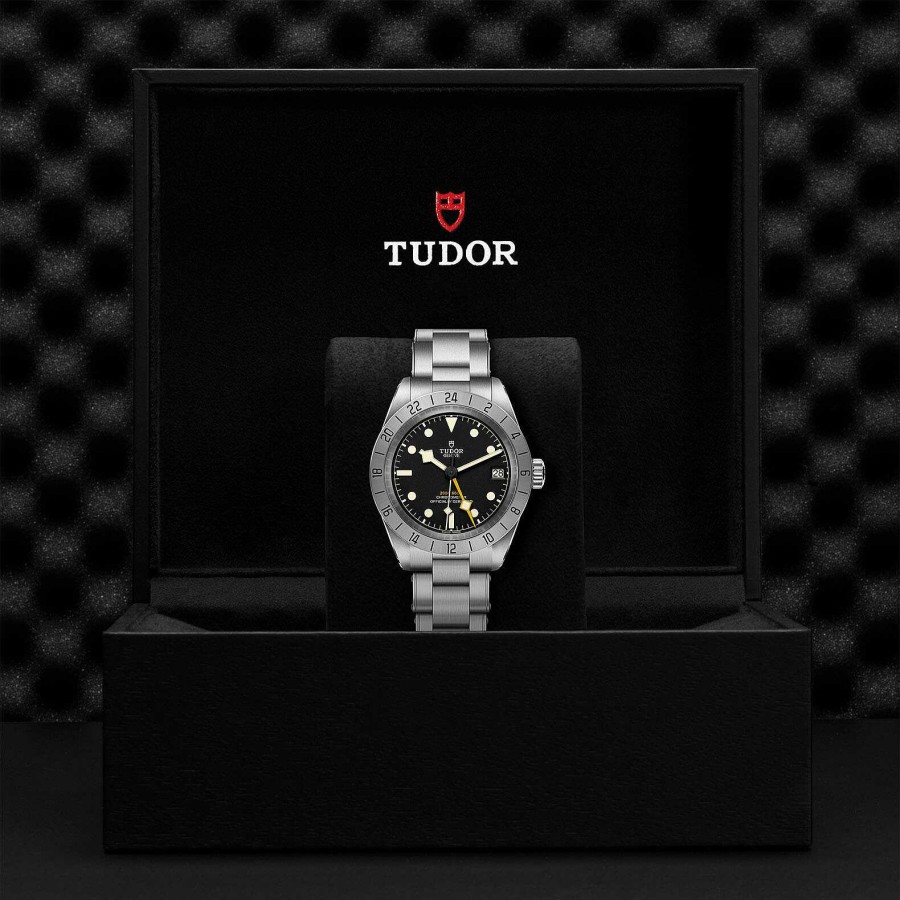 Montres Homme TUDOR | Montre Tudor Black Bay Pro Bo Tier En Acier 39 Mm, Bracelet En Acier Rivet