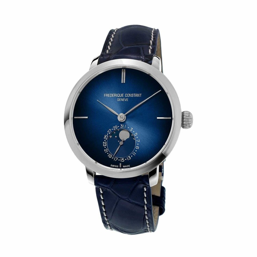 Montres Homme Frédérique Constant | Montre Fr D Rique Constant Manufacture Slimeline Moonphase Stars