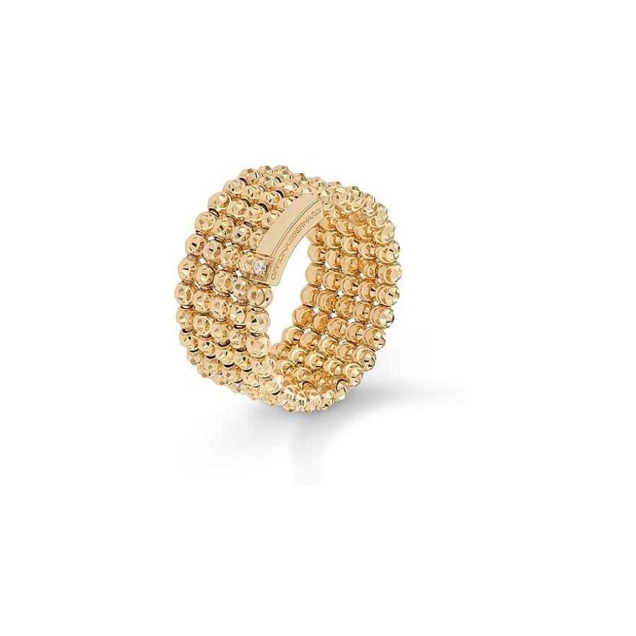 Bagues Officina Bernardi | Bague Officina Bernardi Moon En Or Jaune Et Diamant