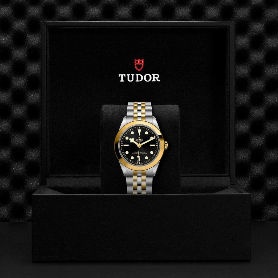 Montres Homme TUDOR | Montre Tudor Black Bay 39 S&G Bo Tier En Acier 39 Mm, Bracelet En Acier Et Or Jaune