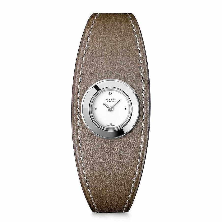 Montres Femme Hermès | Montre Herm S Faubourg Manchette Etoupe