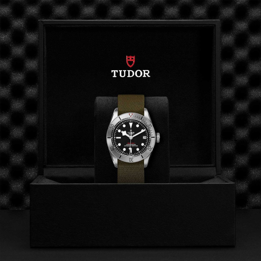 Montres Homme TUDOR | Montre Tudor Black Bay Steel Bo Tier En Acier 41 Mm, Bracelet En Tissu