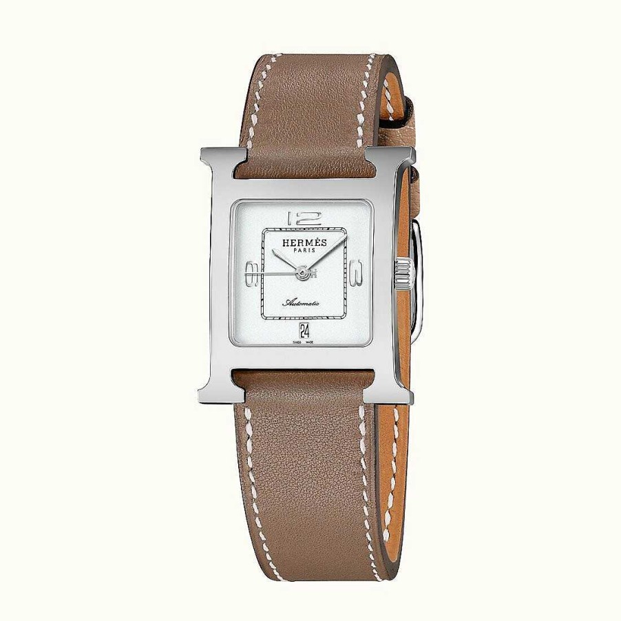 Montres Femme Hermès | Montre Herm S Heure H 26.4X26.4Mm