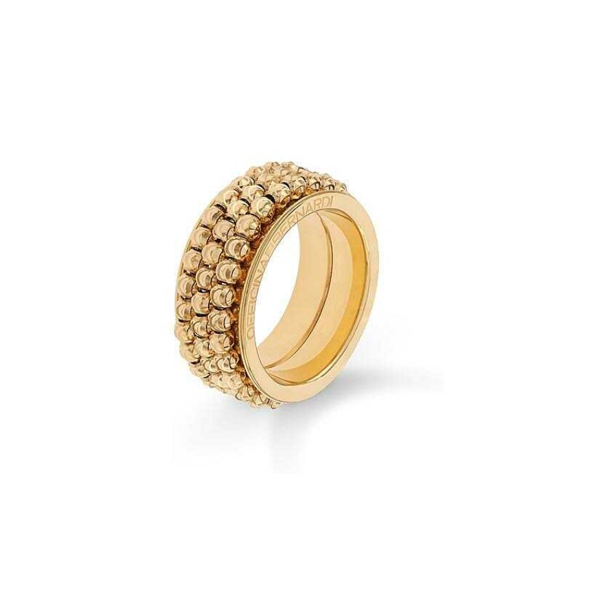 Bagues Officina Bernardi | Bague Officina Bernardi Moon En Or Jaune