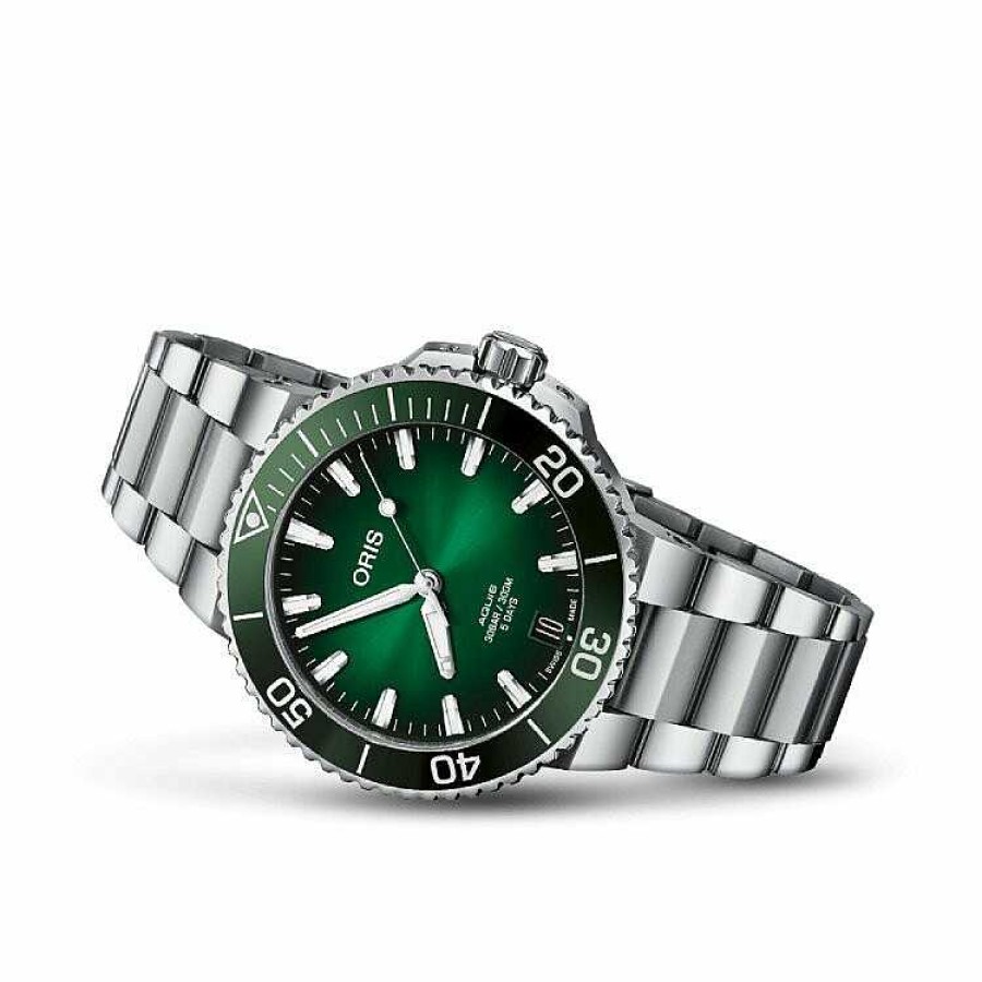 Montres Homme Oris | Montre Oris Aquis Date Calibre 400 01 400 7769 4157-07 8 22 09Peb