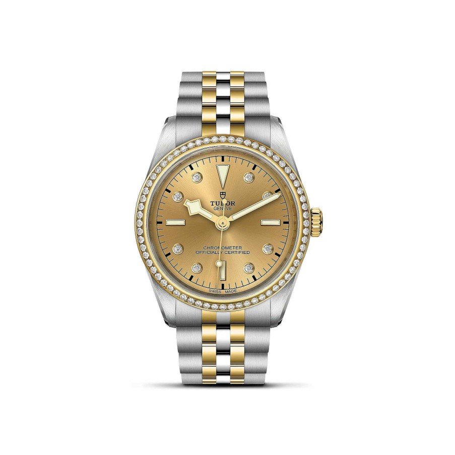 Montres Femme TUDOR | Montre Tudor Black Bay 36 S&G Bo Tier En Acier 36 Mm, Bracelet En Acier Et Or Jaune