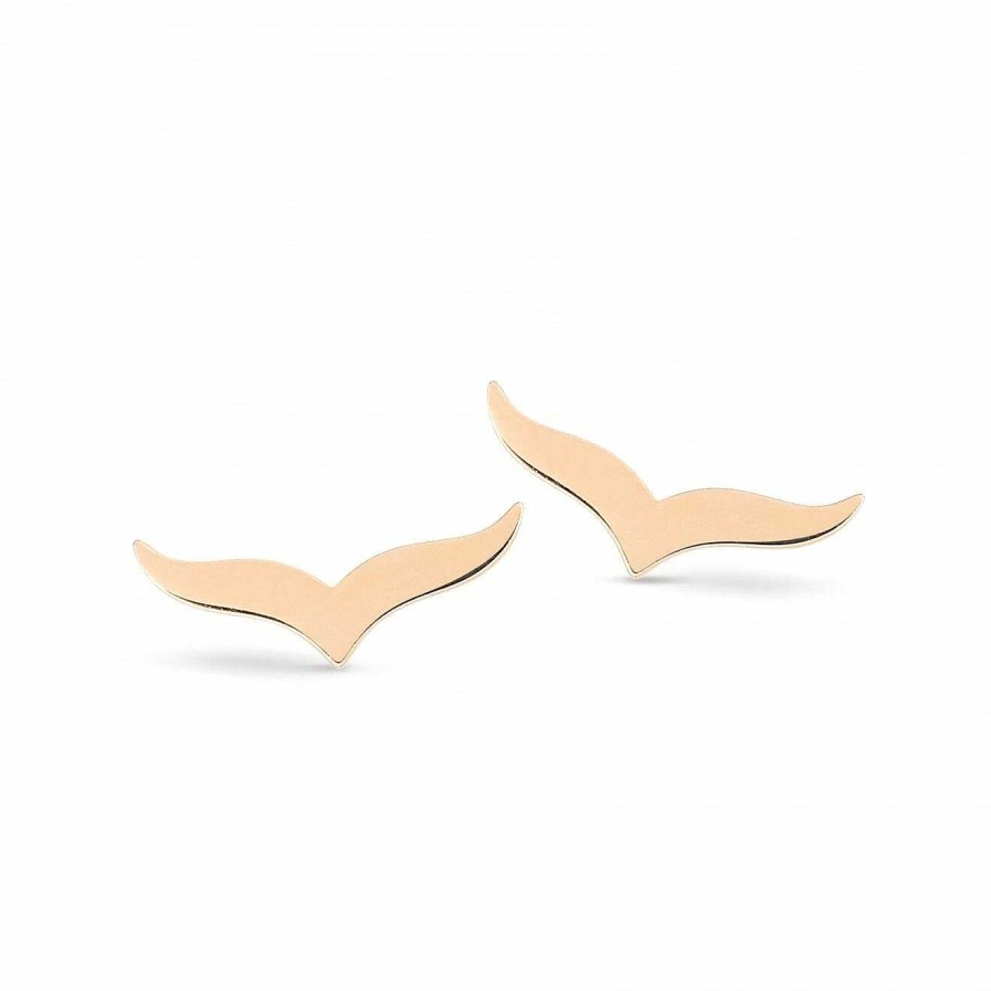 Boucles D'Oreilles Ginette NY | Boucles D'Oreilles Ginette Ny Wise En Or Rose