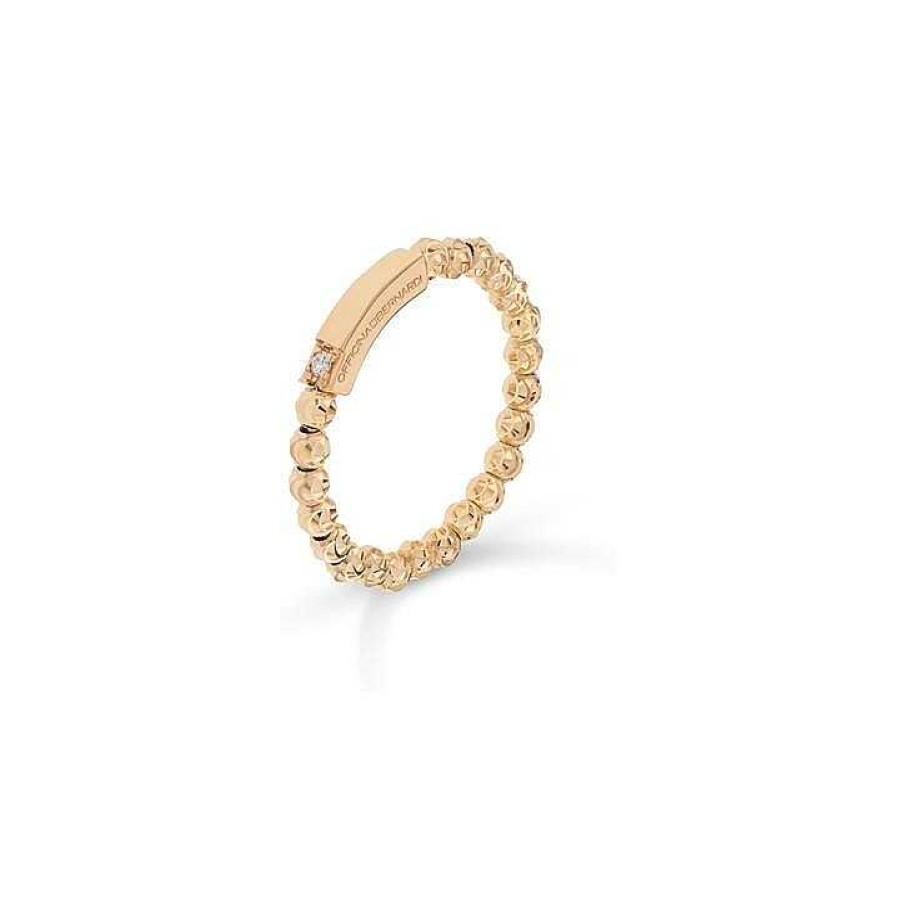 Bagues Officina Bernardi | Bague Officina Bernardi Moon En Or Jaune Et Diamant