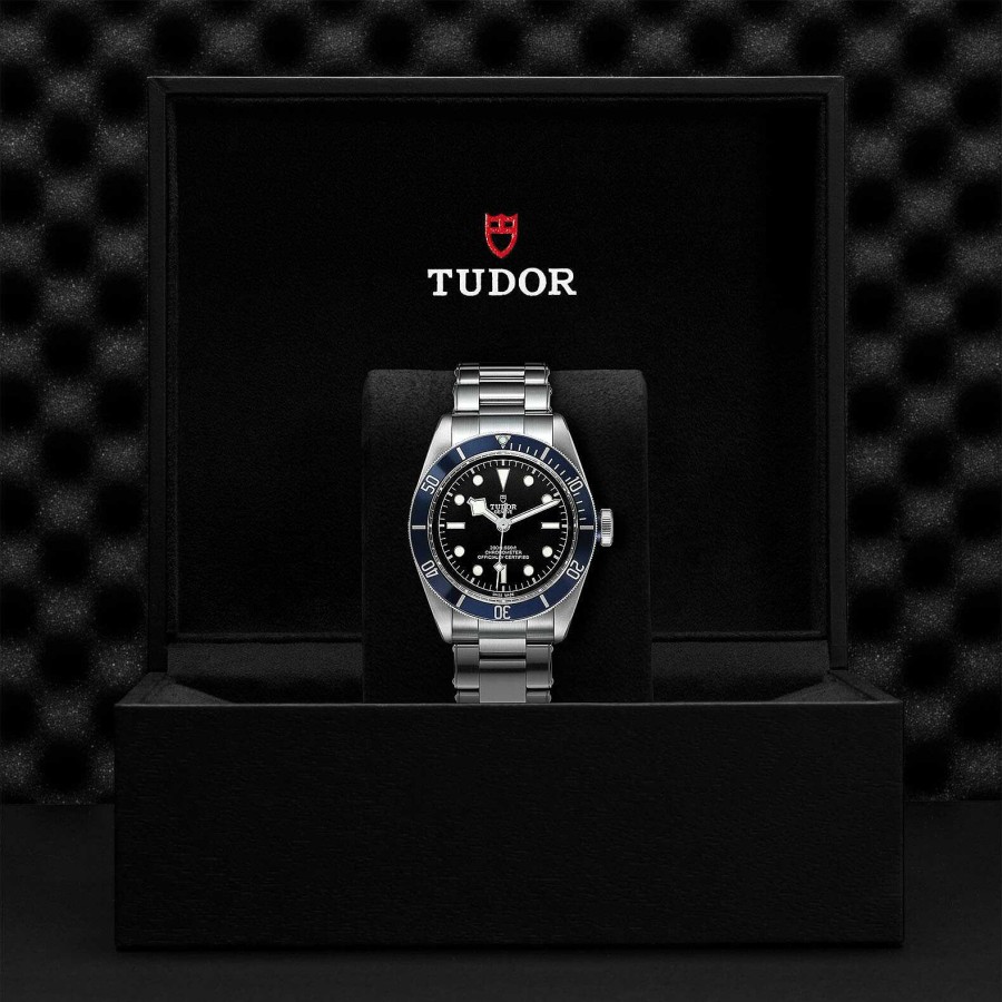 Montres Homme TUDOR | Montre Tudor Black Bay Bo Tier En Acier 41 Mm, Bracelet En Acier Rivet