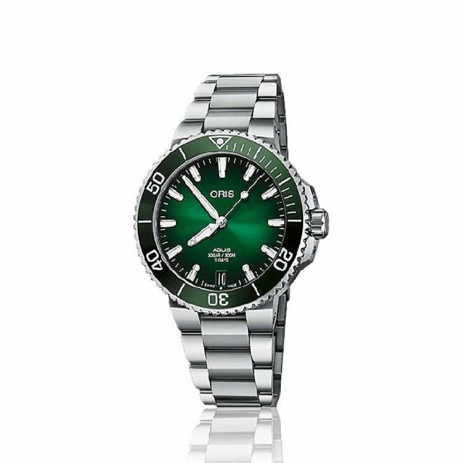 Montres Homme Oris | Montre Oris Aquis Date Calibre 400 01 400 7769 4157-07 8 22 09Peb