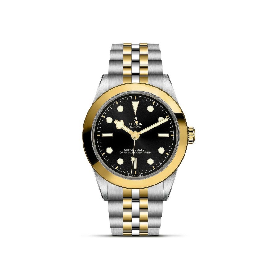 Montres Homme TUDOR | Montre Tudor Black Bay 39 S&G Bo Tier En Acier 39 Mm, Bracelet En Acier Et Or Jaune