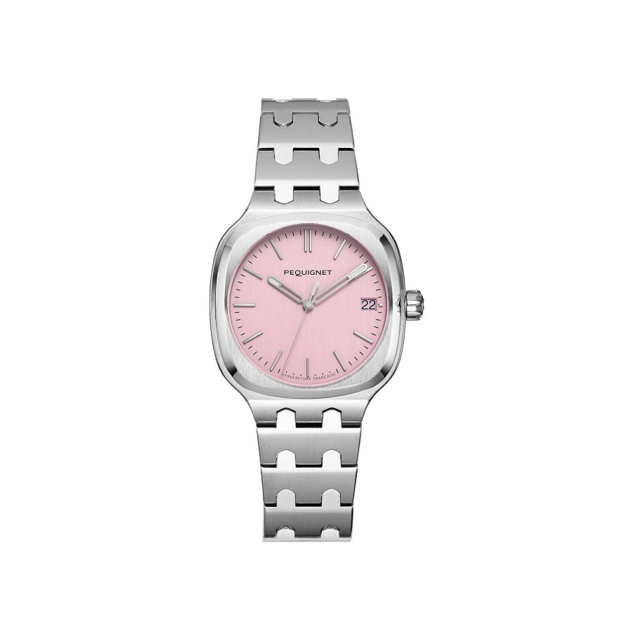 Montres Homme Pequignet | Montre Pequignet Concorde Rose 36Mm